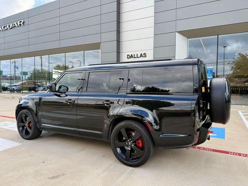Santorini Black 2024 Land Rover Defender P400 X