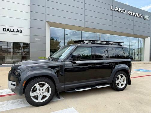 Santorini Black 2020 Land Rover Defender 110 SE