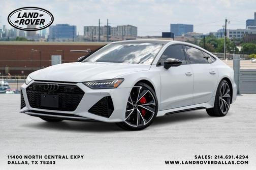 Glacier White Metallic 2023 Audi RS 7 4.0T quattro