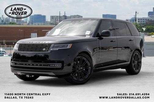 Santorini Black 2026 Land Rover Range Rover P400 SE 7 Seat