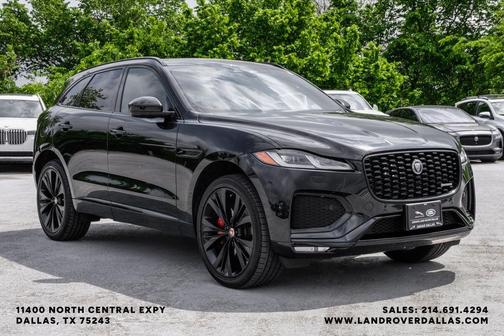 Santorini Black 2023 Jaguar F-PACE R-Dynamic S