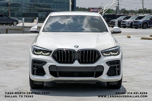 Mineral White Metallic 2022 BMW X6 xDrive40i