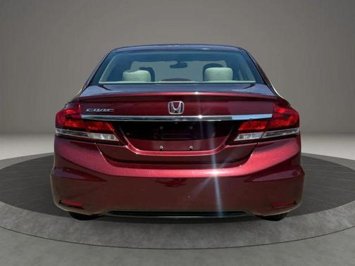 Burgundy 2013 Honda Civic LX