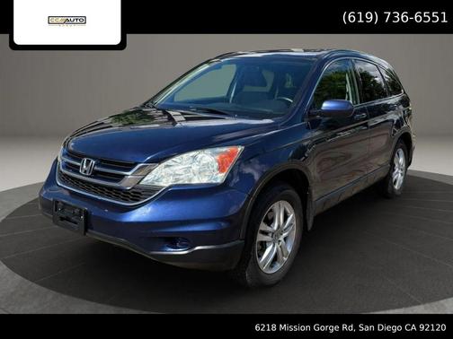 Blue 2010 Honda CR-V EX-L SUV