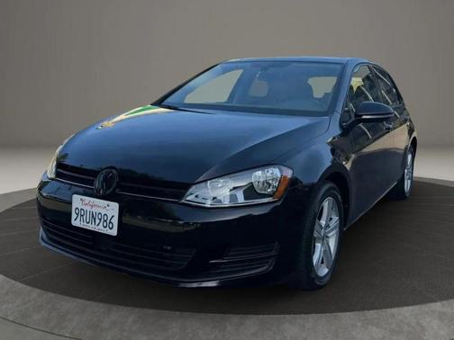 Black 2017 Volkswagen Golf TSI Wolfsburg Edition 4-Door