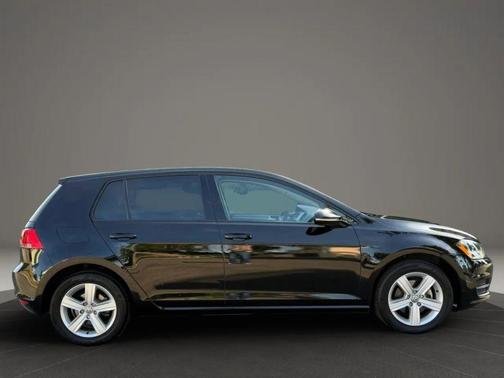Black 2017 Volkswagen Golf TSI Wolfsburg Edition 4-Door