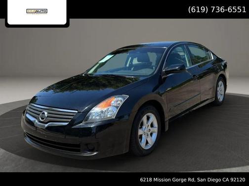 Super Black 2007 Nissan Altima 2.5 S