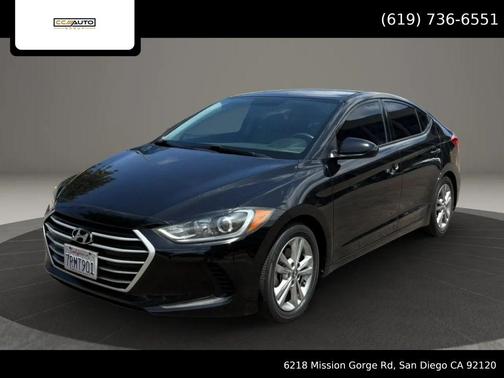Phantom Black 2017 Hyundai ELANTRA SE