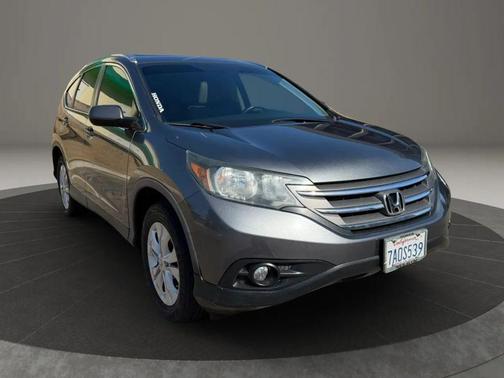 Gray 2013 Honda CR-V EX-L
