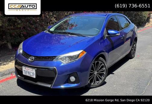 2016 Toyota Corolla S Plus