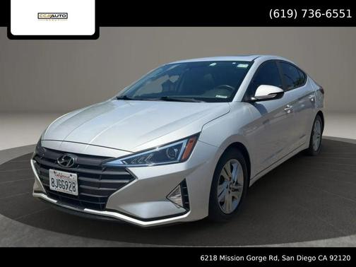 Symphony Silver 2019 Hyundai ELANTRA Value Edition