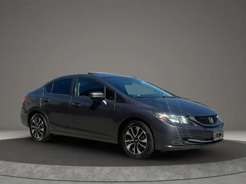 Gray 2014 Honda Civic EX
