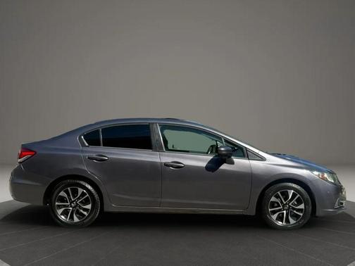 Gray 2014 Honda Civic EX