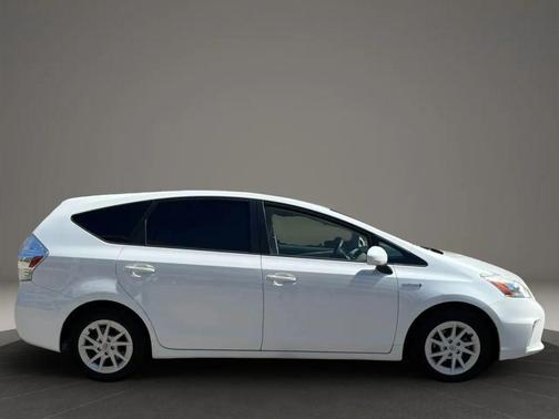 White 2012 Toyota Prius v Three