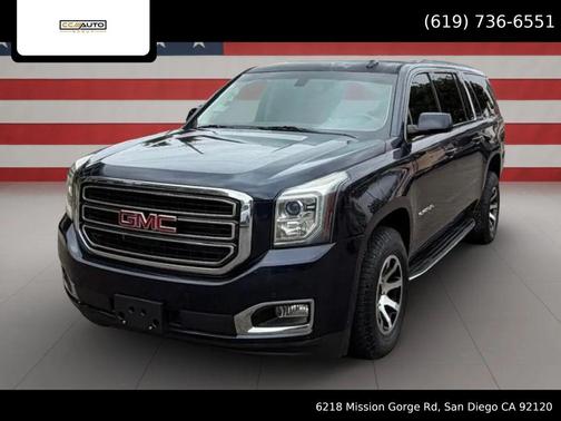 Dark Sapphire Blue Metallic 2017 GMC Yukon XL SLE