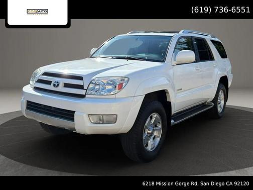 Natural White 2004 Toyota 4Runner Sport