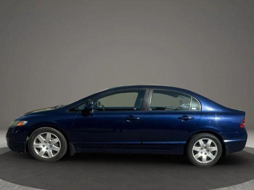 Blue 2009 Honda Civic LX