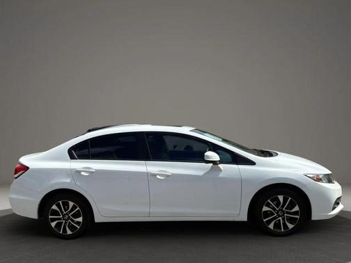 Taffeta White 2013 Honda Civic EX