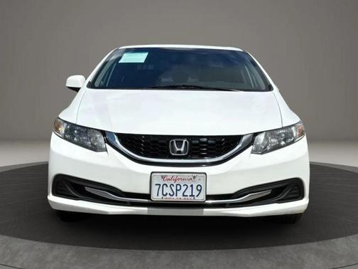 Taffeta White 2013 Honda Civic EX