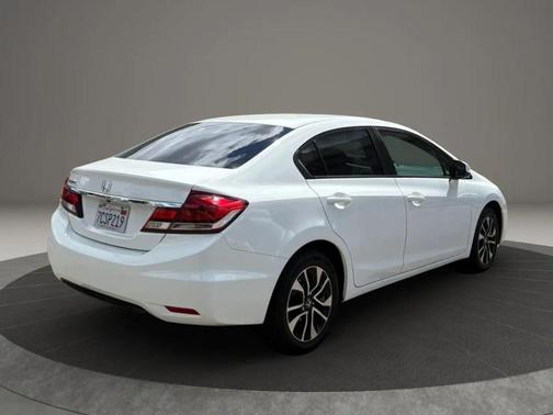 Taffeta White 2013 Honda Civic EX