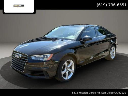 Black 2015 Audi A3 1.8T Premium
