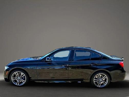 Black 2015 BMW 328 328i Sedan 4D