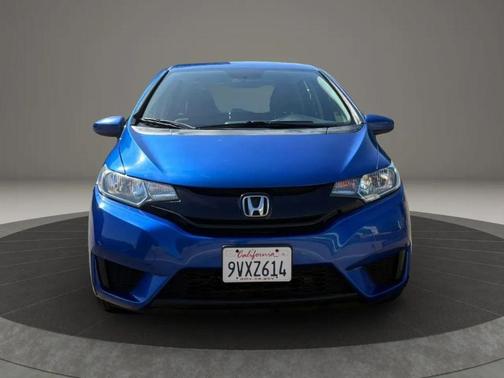 Aegean Blue Metallic 2015 Honda Fit LX