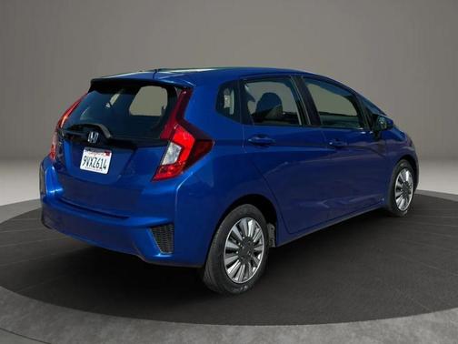 Aegean Blue Metallic 2015 Honda Fit LX