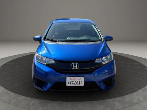 Aegean Blue Metallic 2015 Honda Fit LX