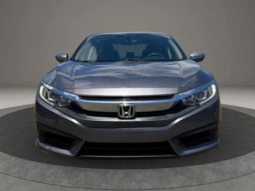Modern Steel Metallic 2017 Honda Civic LX