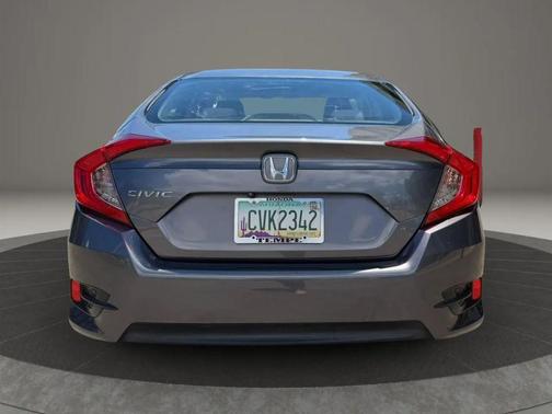 Modern Steel Metallic 2017 Honda Civic LX