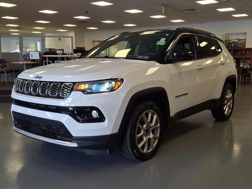 Bright White Clearcoat - PW7 2025 Jeep Compass Limited