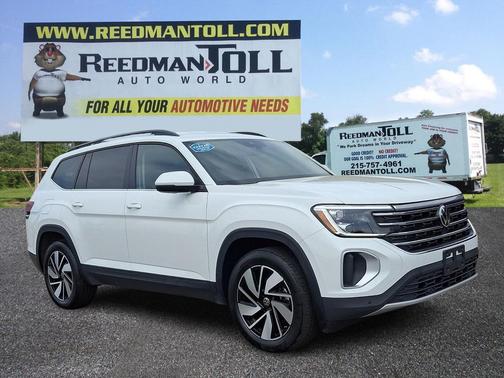 Pure White - 0Q0Q 2025 Volkswagen Atlas 2.0T SE w/Technology
