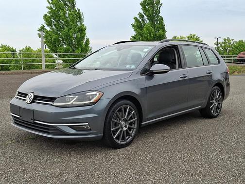 Platinum Gray Metallic - 2R2R 2019 Volkswagen Golf SportWagen TSI SE