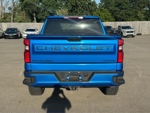 Glacier Blue Metallic 2023 Chevrolet Silverado 1500 Custom