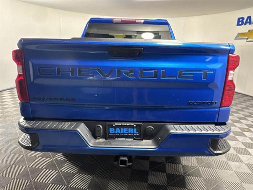 Glacier Blue Metallic 2023 Chevrolet Silverado 1500 Custom