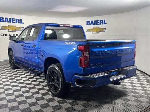 Glacier Blue Metallic 2023 Chevrolet Silverado 1500 Custom
