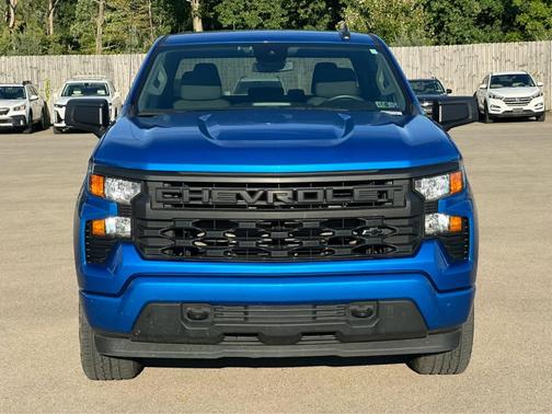 Glacier Blue Metallic 2023 Chevrolet Silverado 1500 Custom
