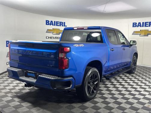 Glacier Blue Metallic 2023 Chevrolet Silverado 1500 Custom