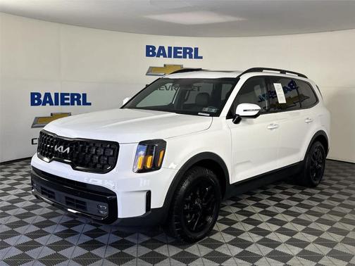 Glacial White Pearl 2024 Kia Telluride SX X-Pro