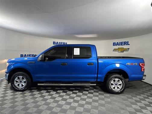 Velocity Blue Metallic 2020 Ford F-150 XLT