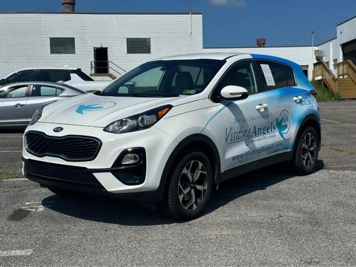 Clear White 2020 Kia Sportage LX