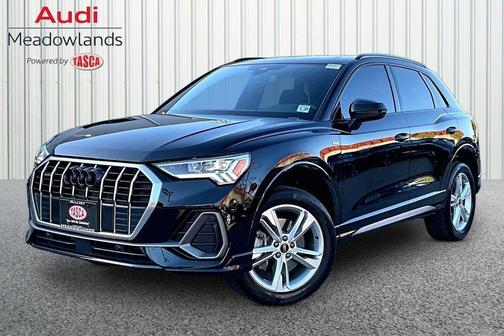 Black Metallic 2024 Audi Q3 Premium 45 TFSI S line quattro Tiptronic