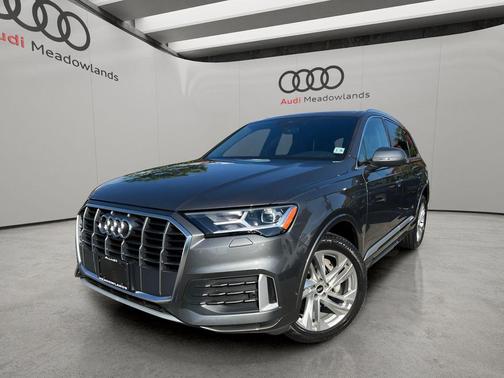 Samurai Gray Metallic 2021 Audi Q7 45 Premium Plus