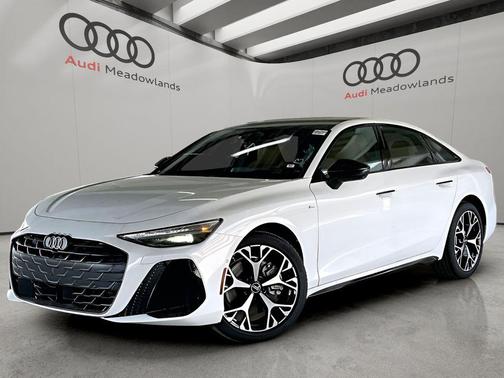 Glacier White Metallic 2026 Audi A6 Premium Plus