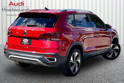 Red Metallic 2023 Volkswagen Taos 1.5T SE