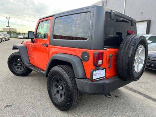 Sunset Orange Pearlcoat 2015 Jeep Wrangler Sport