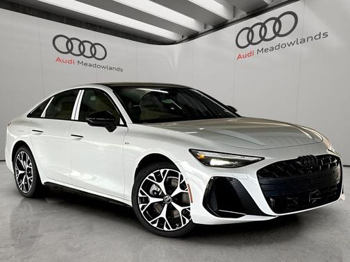 Glacier White Metallic 2026 Audi A6 Premium Plus