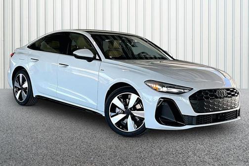 Glacier White Metallic 2026 Audi A5 Premium TFSI quattro S tronic