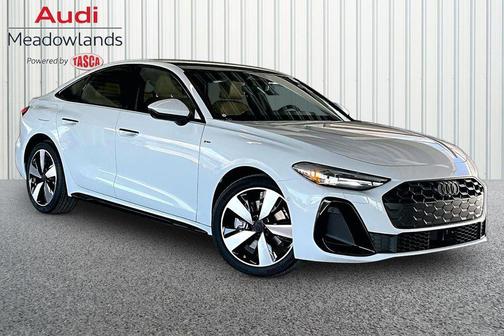 Glacier White Metallic 2026 Audi A5 Premium TFSI quattro S tronic